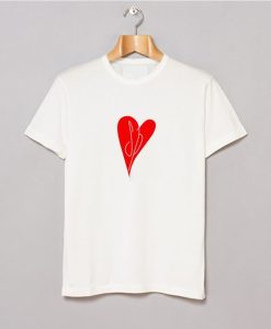 Red Heart Smashing Pumpkins Band t-shirt FH