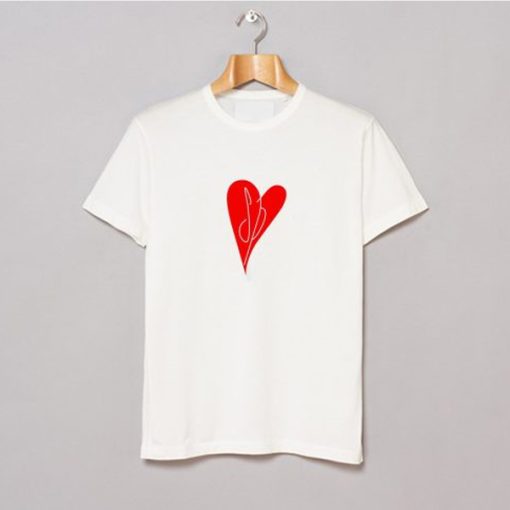 Red Heart Smashing Pumpkins Band t-shirt FH