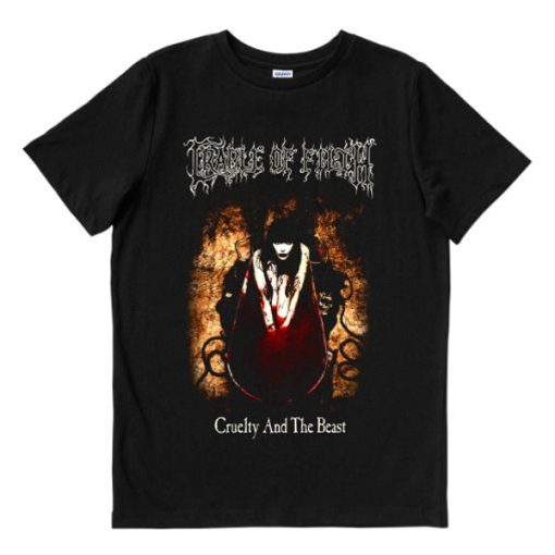 CRADLE OF FLITH CRUELTY AND THE BEAST t-shirt