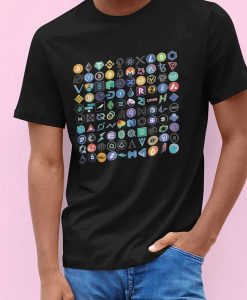 Crypto Logos t-shirt