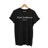 John Casablancas Center t-shirt