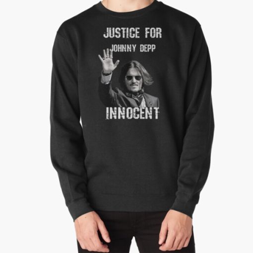 Justice for Johnny Depp sweatshirt