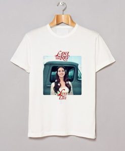 Lana Del Rey Rose Lust For Life t-shirt