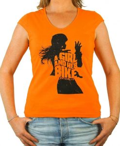 Motorcycle Woman t-shirt