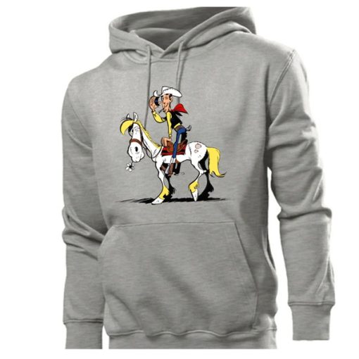 Vintage Lucky Luke Horse Rider hoodie