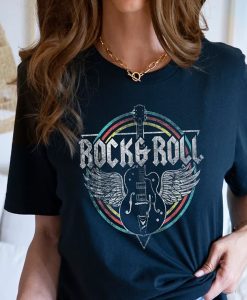 Vintage Rock and Roll Guitar t-shirt