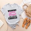 Warning Official Teenager May Contain Attitude t-shirt