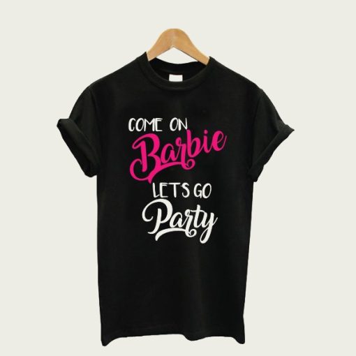 Barbie Let’s Go Party t-shirt