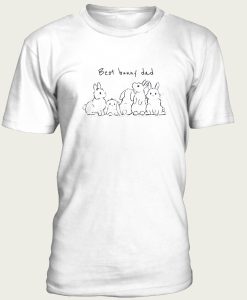 Best bunny dad Father’s Day t-shirt