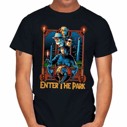 ENTER THE PARK -Jurassic Park t-shirt