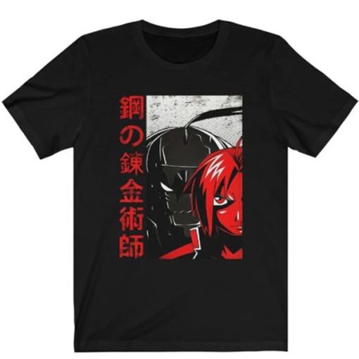 Fullmetal Alchemist Brotherhood Anime t-shirt