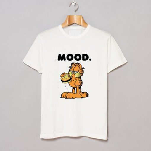 Garfield Mood Eating Burger t-shirt