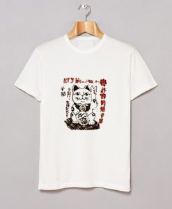 Lucky Cat Chinese Maneki Neko t-shirt