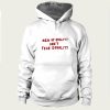 Men Of Quality Don’t Fear Equality hoodie