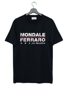 Mondale Ferraro For America t-shirt