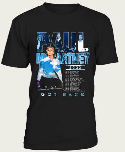 Paul McCartney 2022 Tour t-shirt