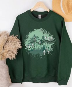 Princess Mononoke Kodama Forest Spirits Ghibli Princess Mononoke sweatshirt