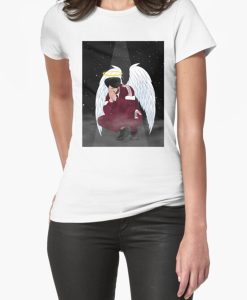 Sidhu Moose Wala angel wings t-shirt