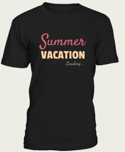 Summer Vacation Loading t-shirt