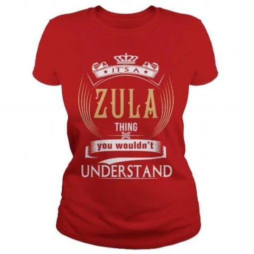 A Zula Thing t-shirt