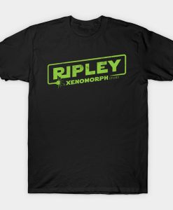 Aliens with this RIPLEY t-shirt