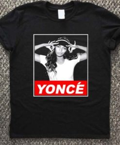 Beyonce Yonce Obey Style Unisex t-shirt