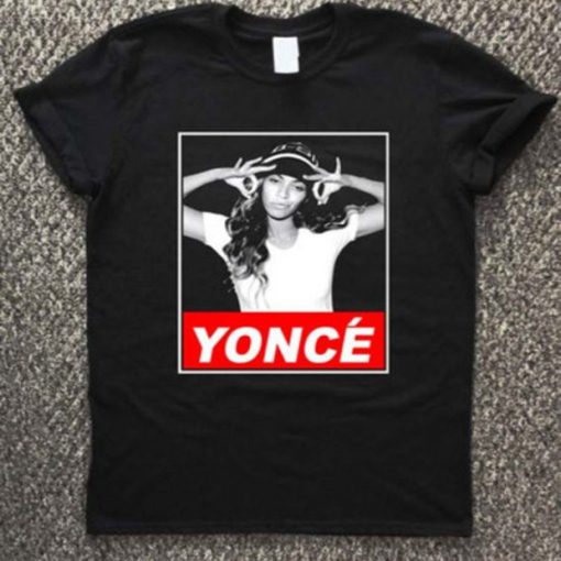 Beyonce Yonce Obey Style Unisex t-shirt