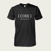 Code t-shirt