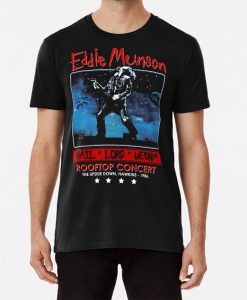 Eddie Munson's Rooftop Concert t-shirt