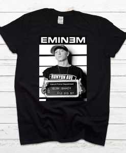 Eminem Slim Shady Rap Cool t-shirt