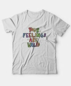 Feelings Valid t-shirt