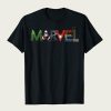 Marvel Avengers Character Text Portrait t-shirt