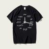 Math Creative Clock t-shirt