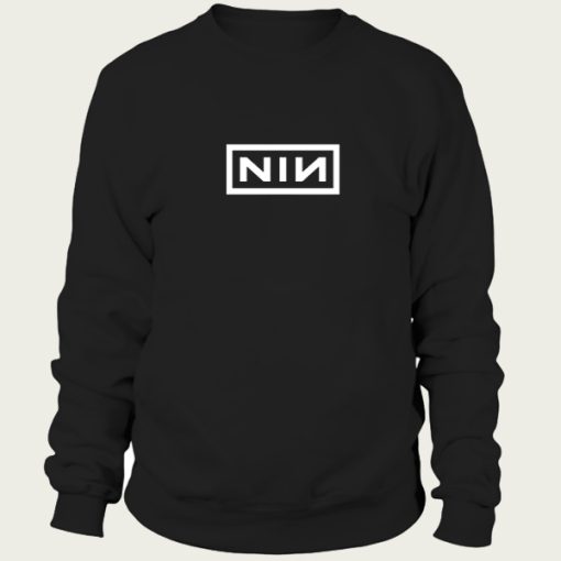 Nine Inch Nails logo sweatshirt