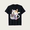 Ramen Cat Kawaii Anime Japanese Gift t-shirt