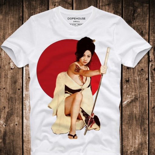 Reiko Ike Lady Snowblood t-shirt