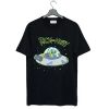 Rick and Morty UFO Spaceship Outer Space t-shirt