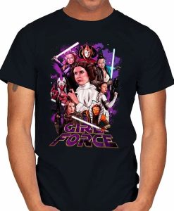 Star Wars with GIRL FORCE t-shirt