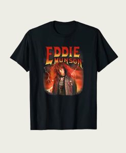 Stranger Things 4 Eddie Munson Portrait t-shirt