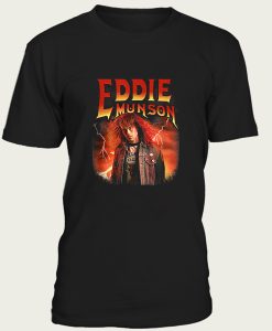 Stranger Things 4 Eddie Munson Portrait t-shirt