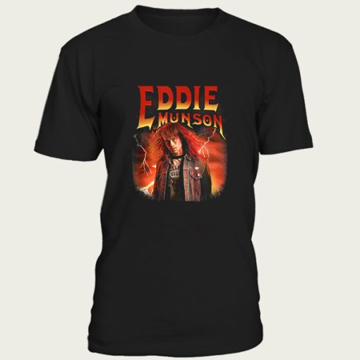 Stranger Things 4 Eddie Munson Portrait t-shirt