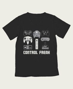 Video Game Control Freak Gamer t-shirt