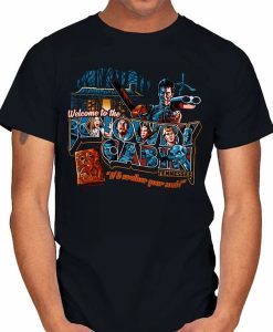 Welcome to the Knowby Cabin t-shirt