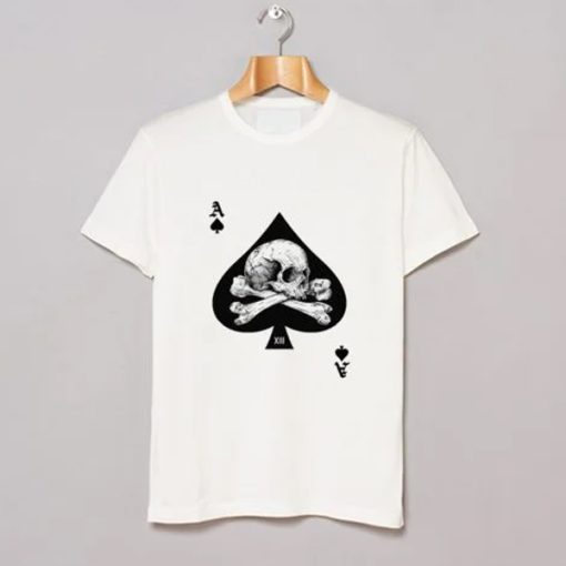 Ace of Spades Skull Poker t-shirt