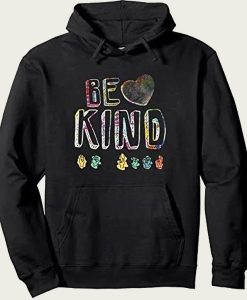 Be Kind Hand Alphabet Gift hoodie