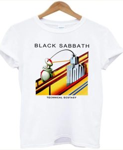 Black Sabbath Technical Ecstacy t-shirt