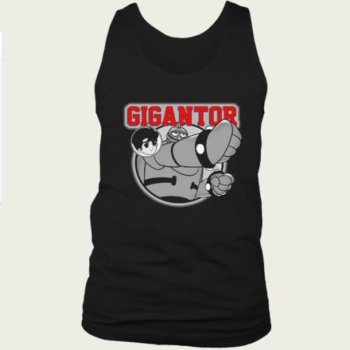 Cartoon Classic Gigantor & Jimmy custom tank top