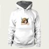 Cute Angel Printed Relaxed hoodie