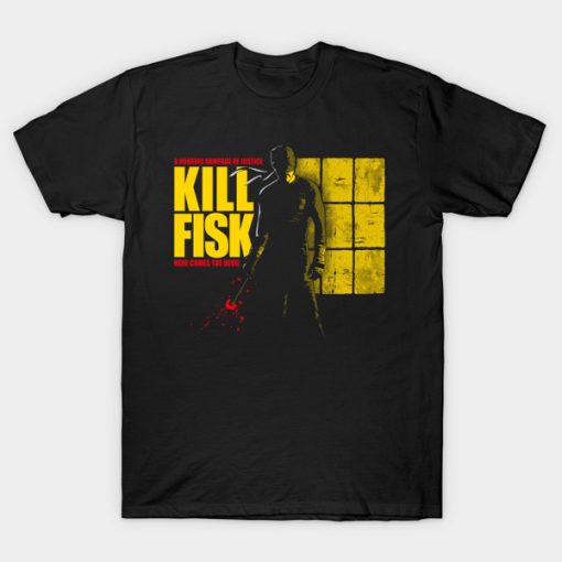 Daredevil with this KILL FISK t-shirt