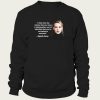 Elizabeth Holmes Theranos sweatshirt